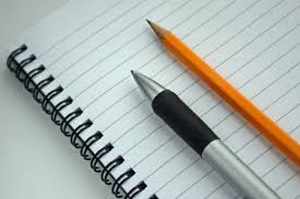 note pen pencil